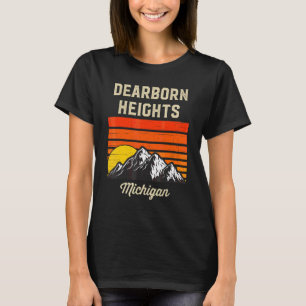 Camiseta Dearborn Heights Michigan Hometown Estado Usa