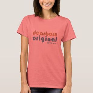 Camiseta Dearborn Original Ladies Ringer Tee