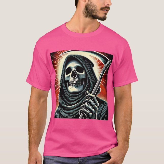 Camiseta death character illustration (Frente)