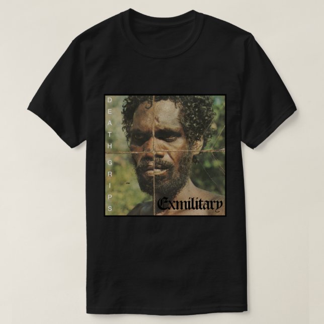 Camiseta Death Grips - Album Art Clássico T-Shirt (Frente do Design)