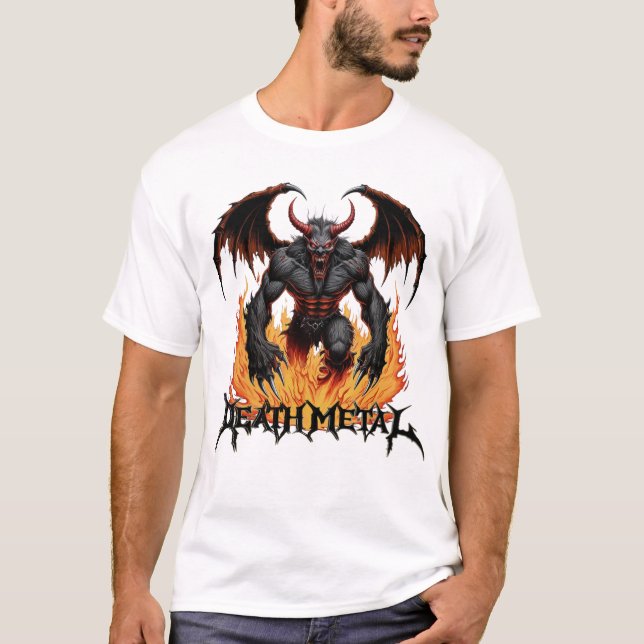 Camiseta Death Metal (Frente)
