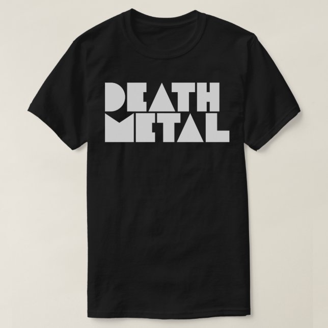 Camiseta Death Metal (Frente do Design)