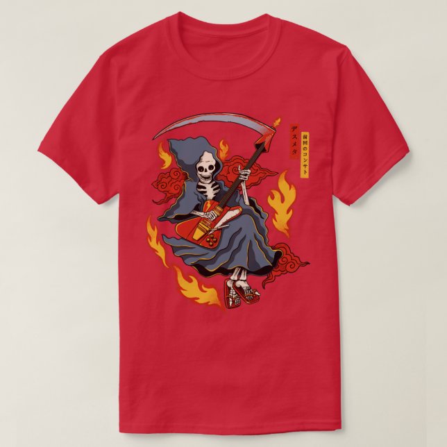 Camiseta Death Metal (Frente do Design)