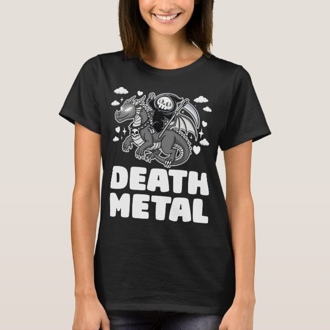 Camiseta Death Metal Dragon (Frente)