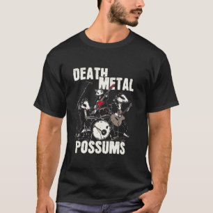 Camiseta Death Metal Possui Engraçado Rockstar Heavy Opo