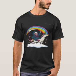 Camiseta Death Metal Rock Music Rainbow Grim Reaper