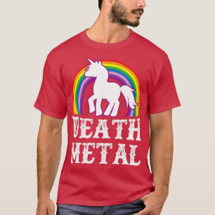 Camiseta Death Metal Unicorn
