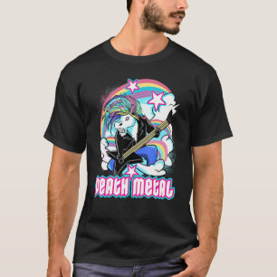 Camiseta Death Metal Unicorn Heavy Metal