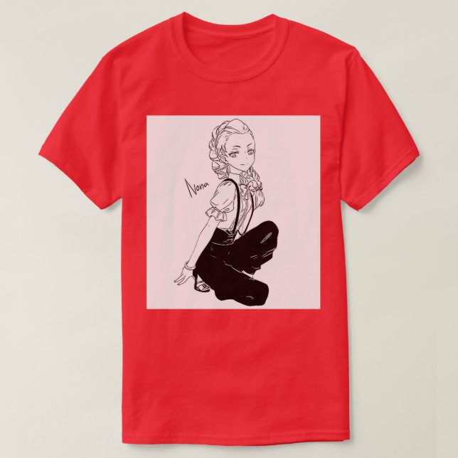 Camiseta Death Parade Nona Mono Classic TShirt (Frente do Design)