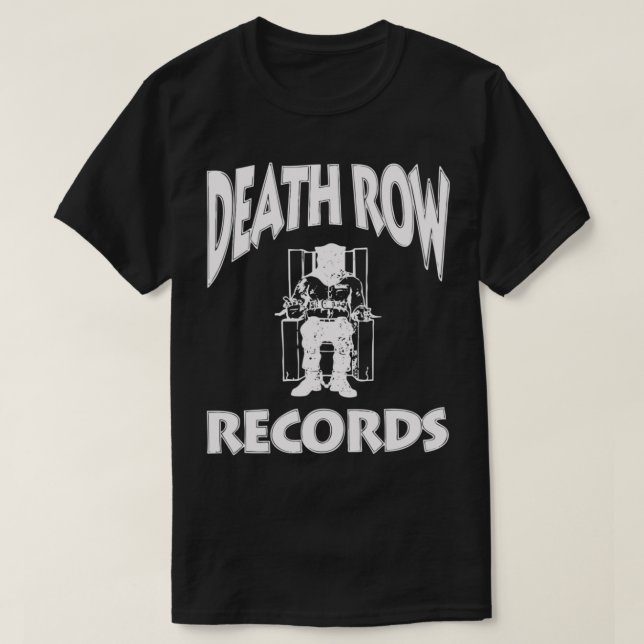 Camiseta Death Row Record Essential T-Shirt (Frente do Design)