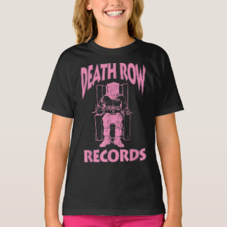 Camiseta Death Row Records Logo Pink T-Shirt.png