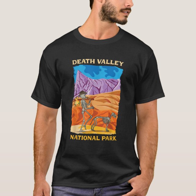 Camiseta Death Valley National Park EUA California Nevada (Frente)
