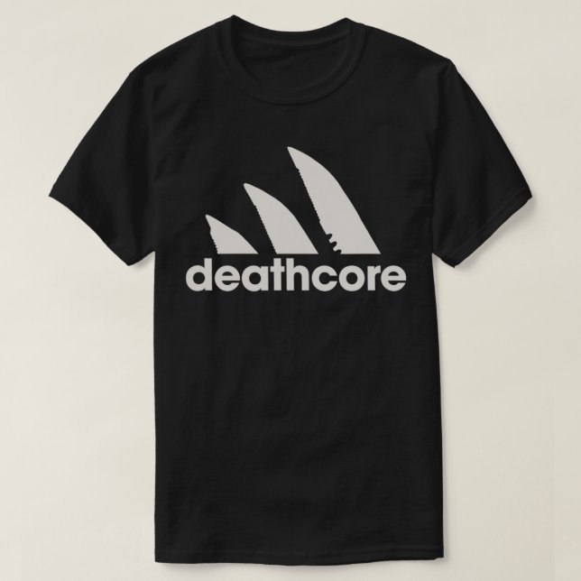 Camiseta Deathcore Knives (Frente do Design)