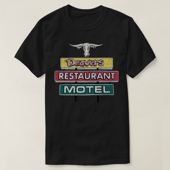 Camiseta Deavers Restaurant Motel TSirt (Frente do Design)