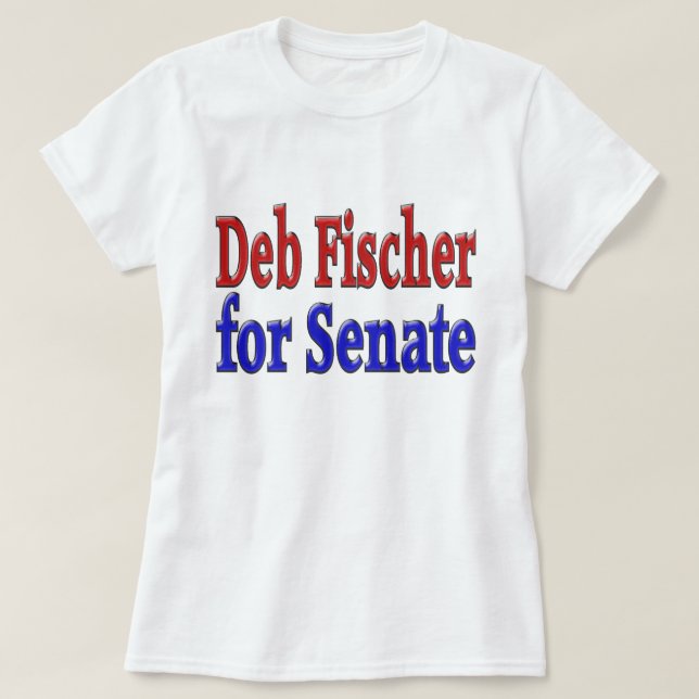 Camiseta Deb Fischer para Senado (Frente do Design)