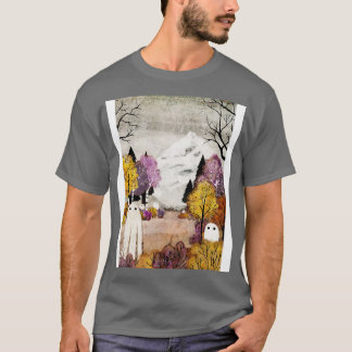 Camiseta debaixo da montanha