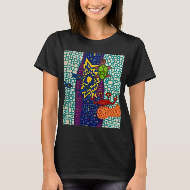 Camiseta Debaixo do Mar (Frente)
