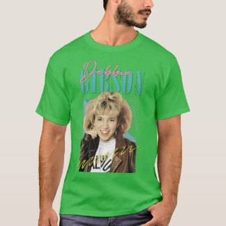 Camiseta Debbie Gibson 80 e Design estética estilizada