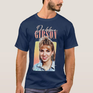 Camiseta Debbie Gibson Estilo 1980 Design estética