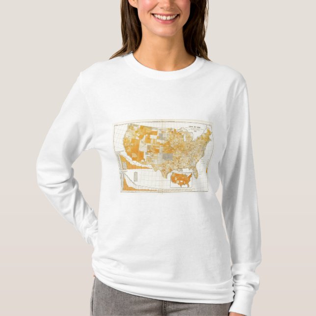 Camiseta débito de países per capita (Frente)