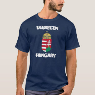 Camiseta Debrecen, Hungria com casaco de armas