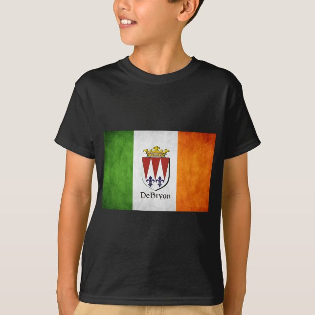 Camiseta DeBryan Irish Flag (Frente)