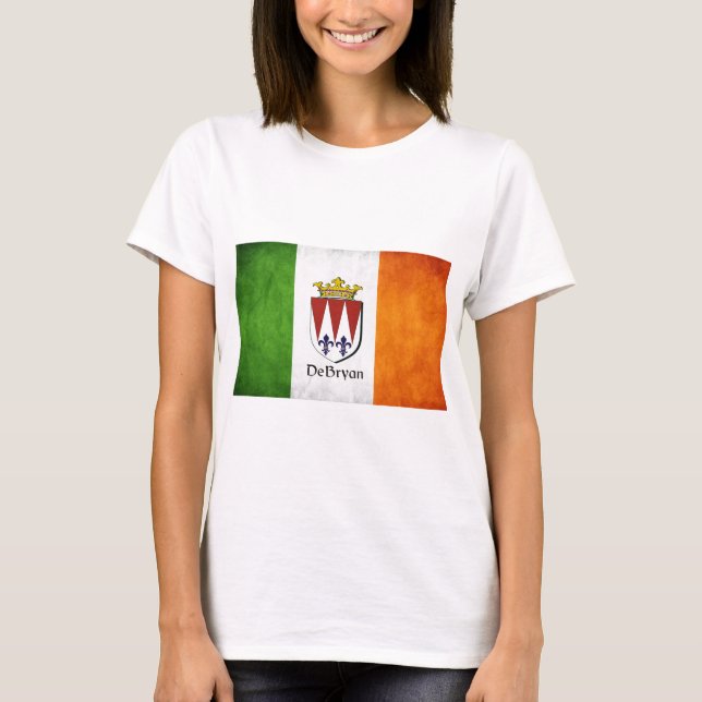 Camiseta DeBryan Irish Flag (Frente)