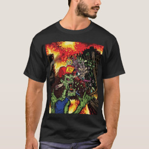 Camiseta Debulha como um Maniac - cubra a arte com o