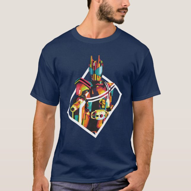 Camiseta Década de Kamen Rider (Frente)