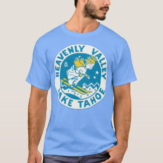 Camiseta Decal da Viagens vintage do Lago Tahoe, no Vale do