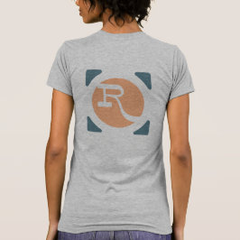 Camiseta decal de simplicidade Raster R