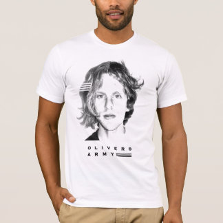 Camiseta Decalque da cara do exército de Olivers