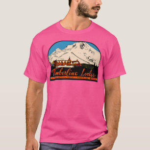 Camiseta Decano de Viagens vintage de Lodge de Timberline