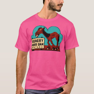 Camiseta Decano de Viagens vintage de Montana em Barragem d