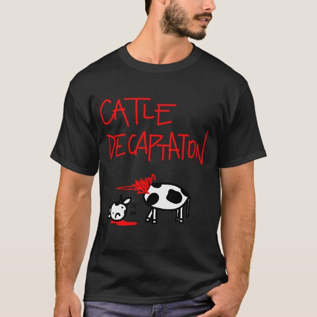 Camiseta Decapitação de Gado (Frente)