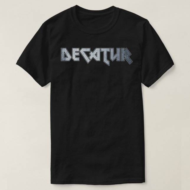 Camiseta Decatur AL (Frente do Design)