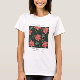 Camiseta December Birth Month Flower T-Shirt