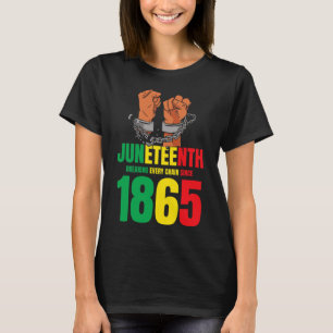 Camiseta Décima Junta Americana Africana Quebra Cada Cadeia