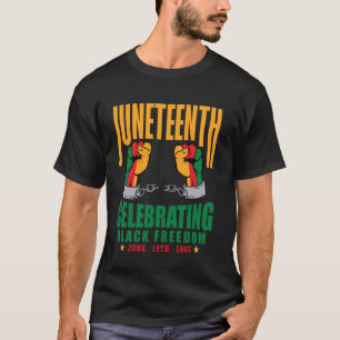 Camiseta Décima Junta Celebrando a Liberdade Negra 1865 Bla