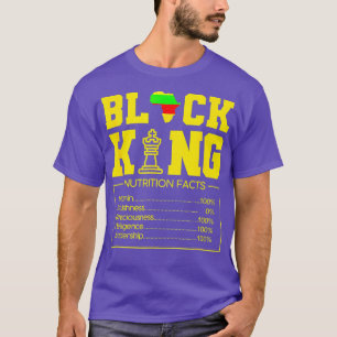Camiseta Décima Junta de Fatos Nutricionais do Rei Negro