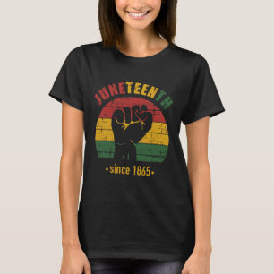 Camiseta Décima Junta Desde 1865 Com Bandeira Pan-Africana