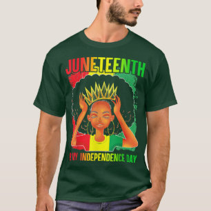 Camiseta Décima Junta é a minha garota negra no dia da inde