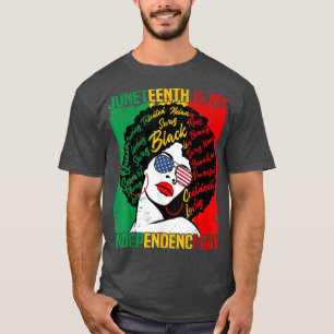 Camiseta Décima Junta é o Dia da Independência das Mulheres