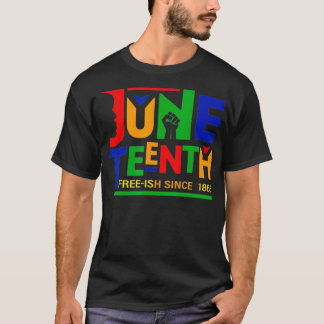 Camiseta Décima Junta Livre Desde 1865 Ancestor Melanina Bl