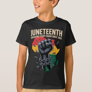 Camiseta Décima Junta Quebrando Cada Cadeia Desde 1865 Vint
