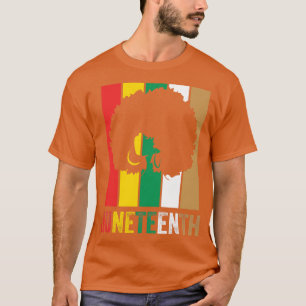 Camiseta Décima Nona-Nona Orgulho Negro Africano 1865