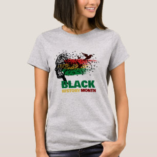 Camiseta Décima Sétima Árvore Africano Rocha Orgulhosa Hist