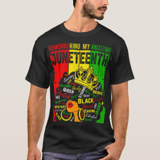 Camiseta Décima Sétima Cabelo Negro Africano Lembrando Minh
