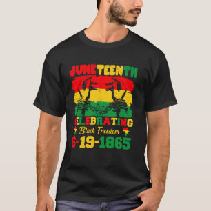 Camiseta Décima Sétima Celebrando a Liberdade Negra 6-19-18