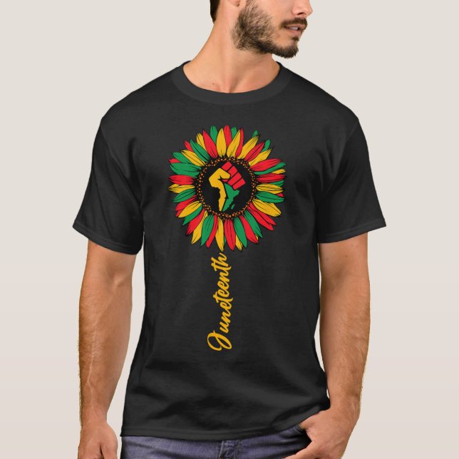 Camiseta Décima Sétima-Feira Negra-Africana (Frente)